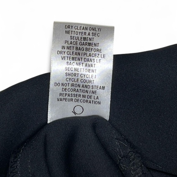 Milly NYC SILK Rhinestone Embellished Round Neck Layered Top Size 8 Blouse - Picture 8 of 8